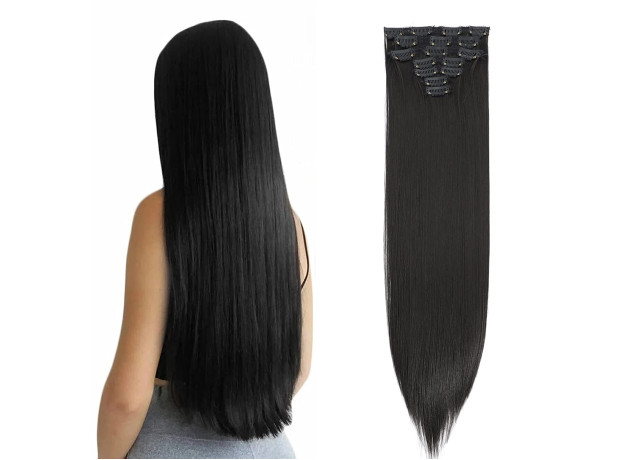 Clip-On Drept Sintetic #1